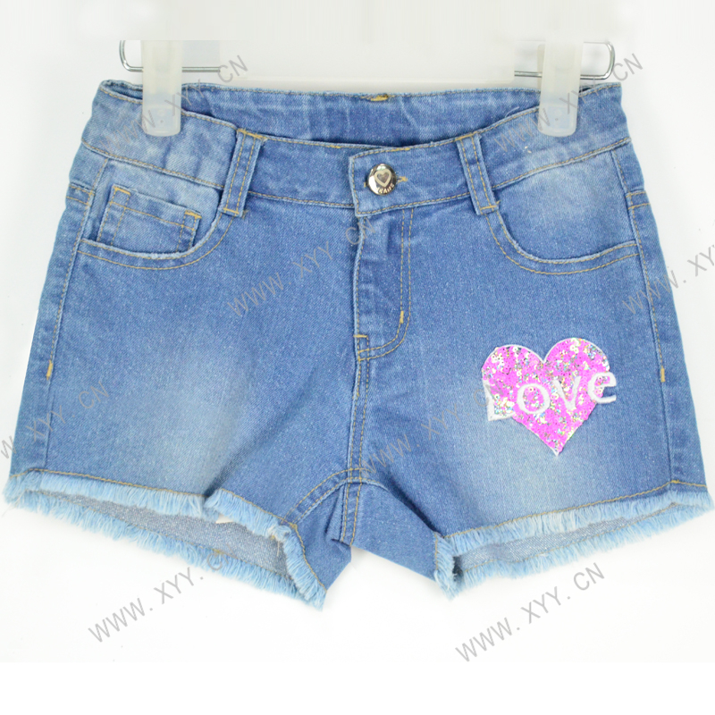 Girl's jean shorts