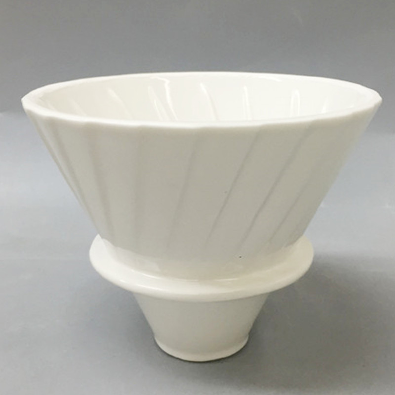 Coffee filter,embossed helix texture，Coffee filter,embossed, ceramic