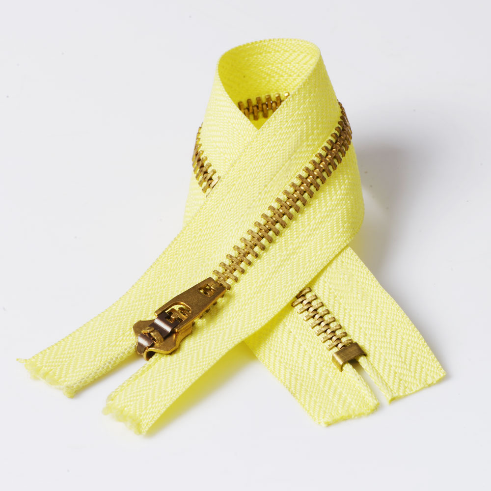 #5 Metal Zipper, semi-auto lock
