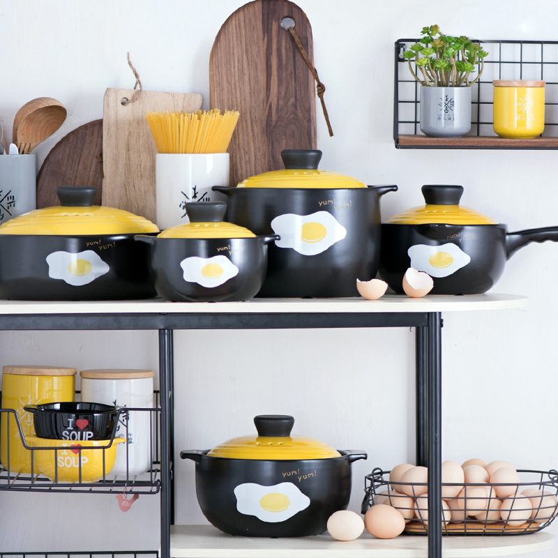Ceramics cooking casserole fireproof casserole
