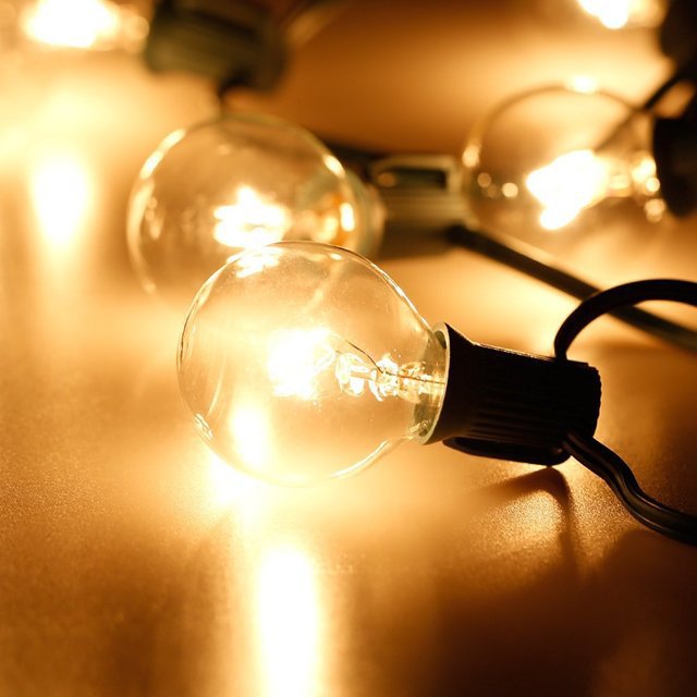 G40 e27 string light Christmas incandescent garden light for decoration UL certification
