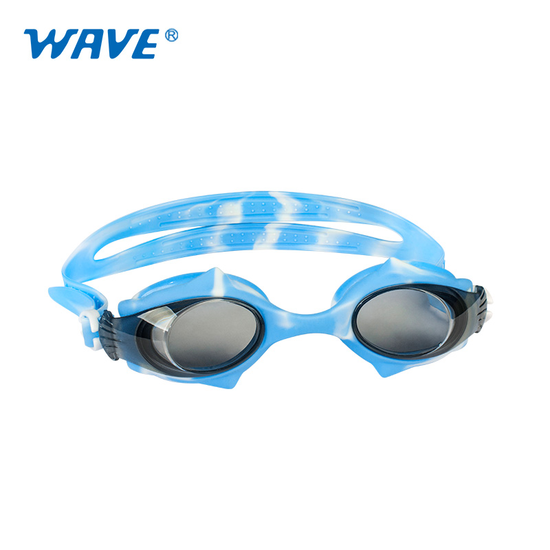 Wholesale new oem anti fog junior silicone swimming goggles for kids children