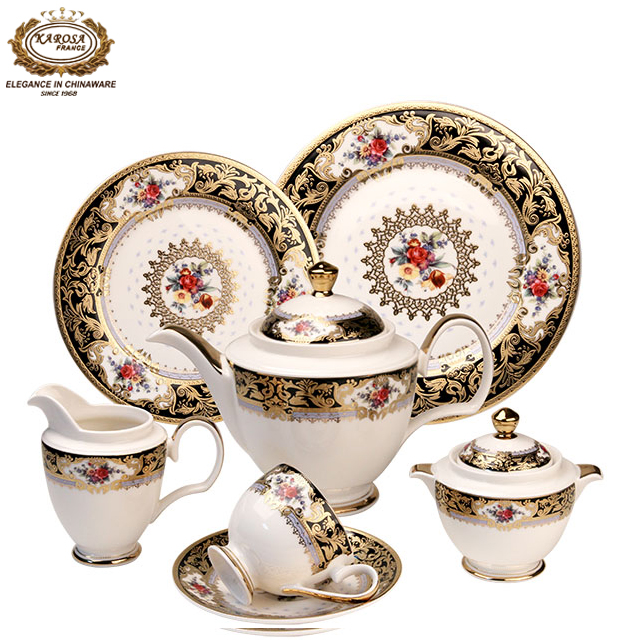 Karosa embossed gold