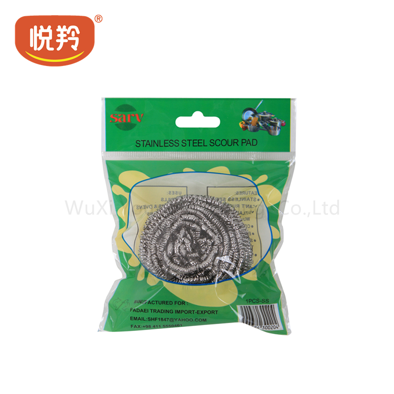 Stainless steel scourer，mesh scourer，scourer，wire