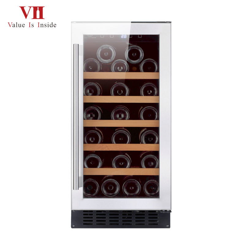 VII VCU34S Single Zone Wine Cabinet