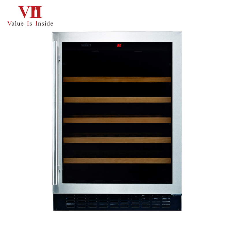 VII VCU54S Built-under or Free Standing Single Zone Wine Cabinet