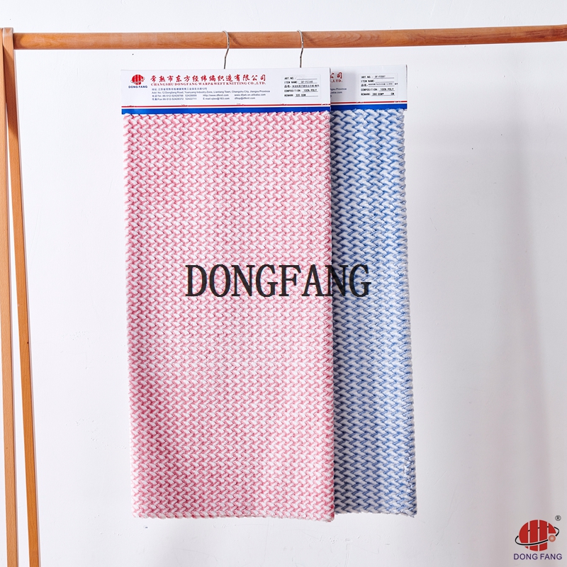 100% polyester jacquard cationic flannel