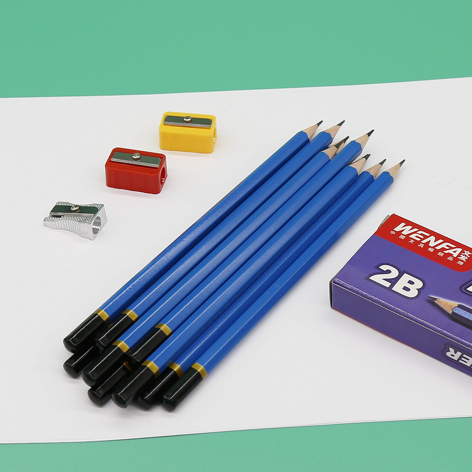 HB Pencils with Eraser High Quality Factory Customized Pacakge Wholesale GP - 021