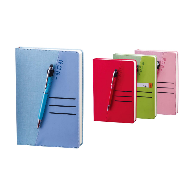 Office stationery classic multifunctional A5 diary hard cover notebook