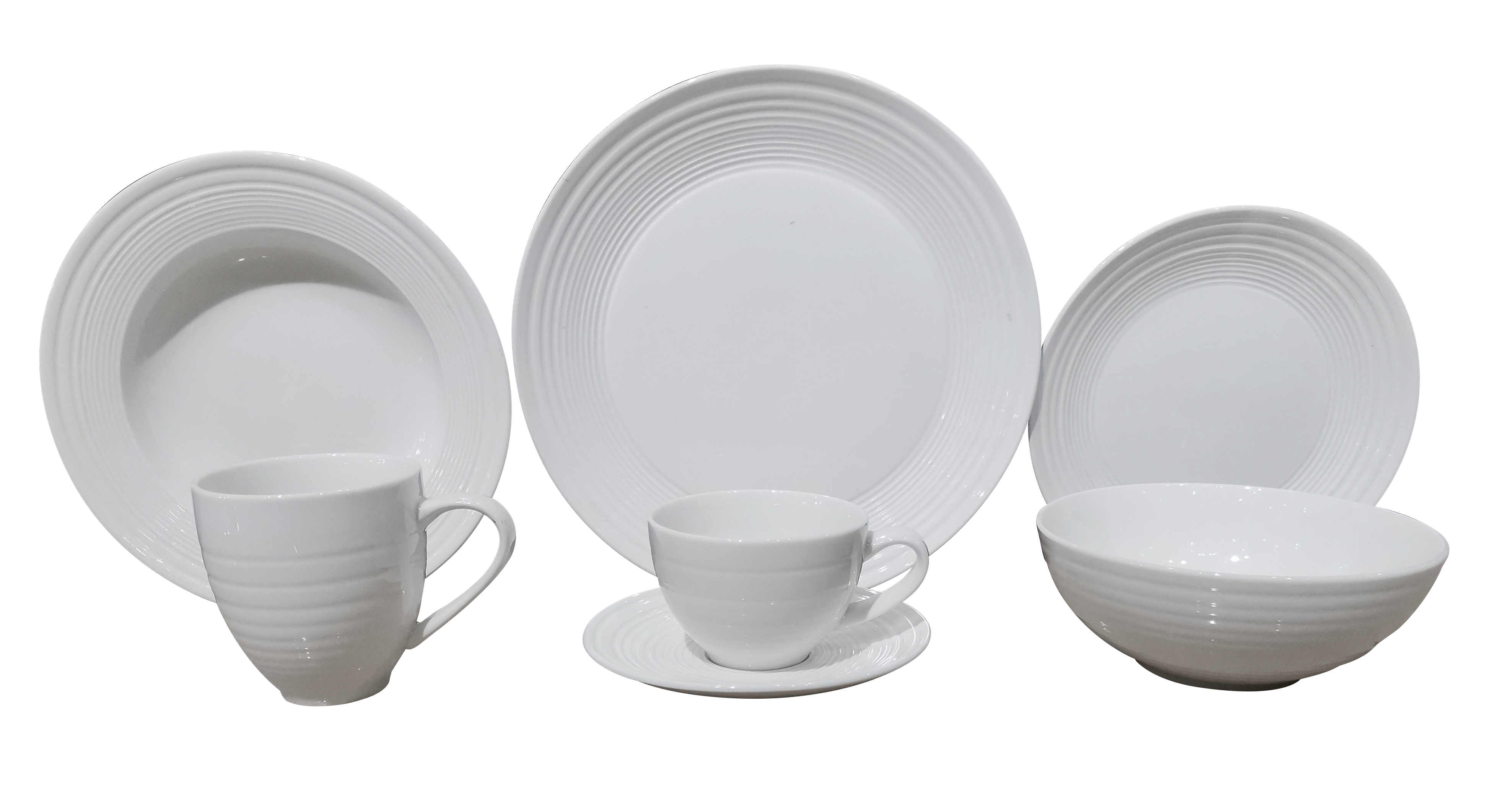 Embossment Dinner set