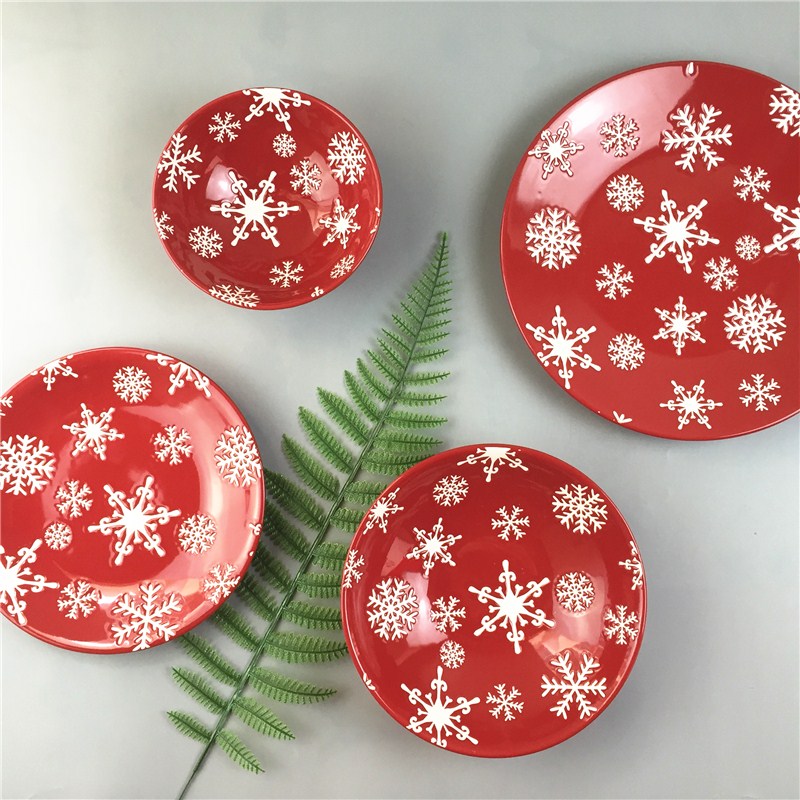 Christmas dinner set