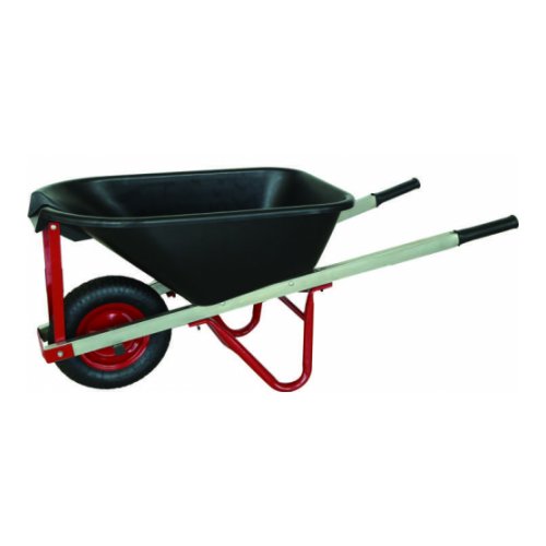 WB6119P 100L Plastic tray wheelbarrow