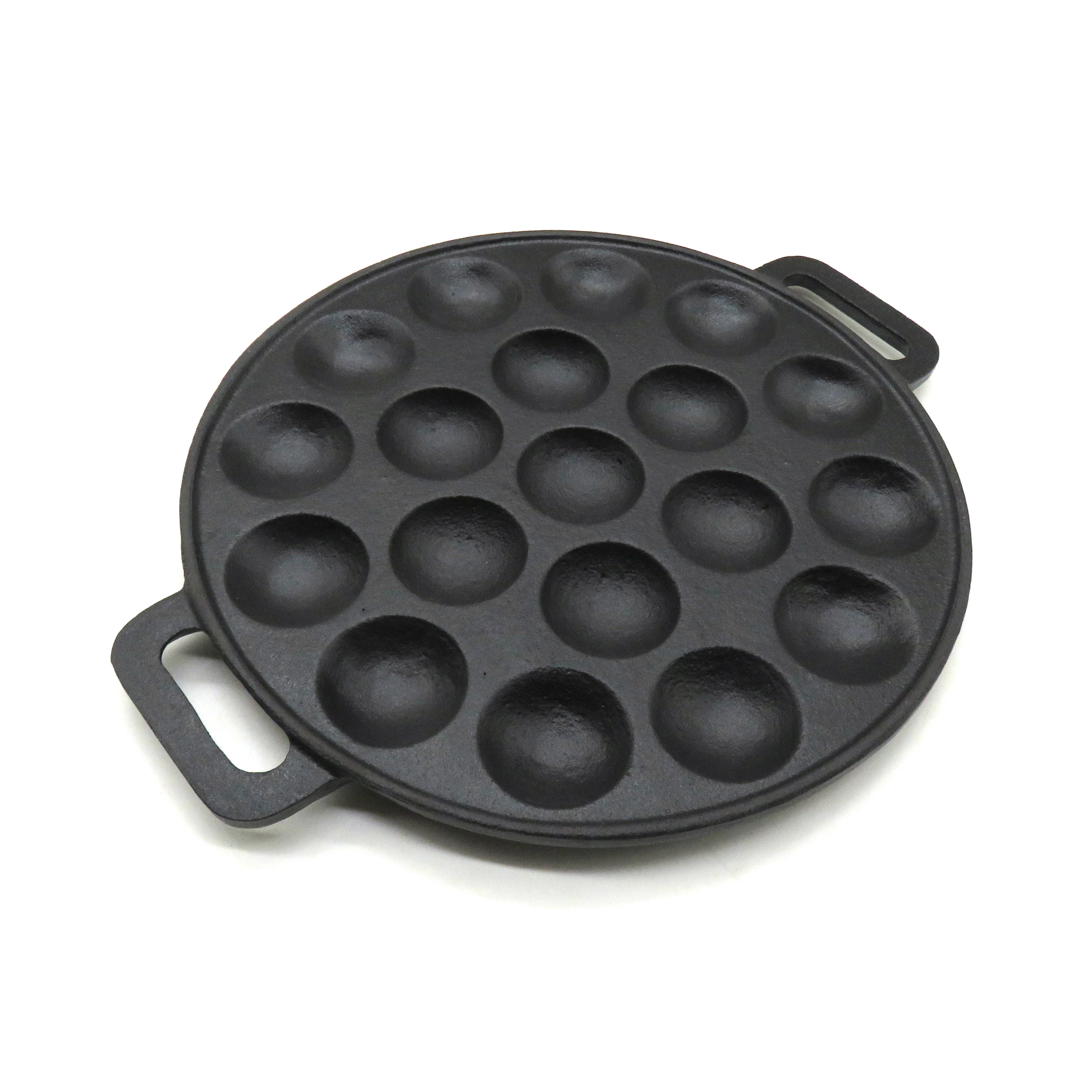 cast iron poffertjes pan