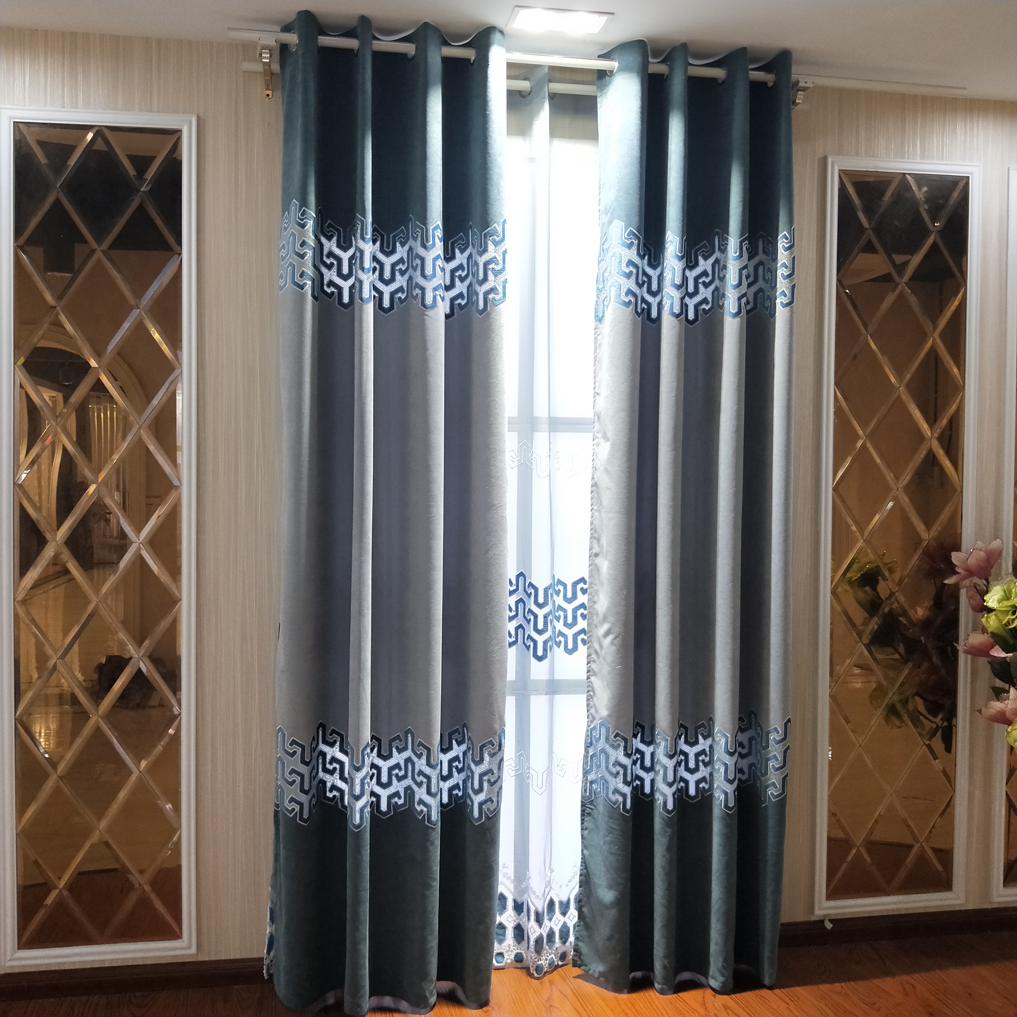 New Embroidery Curtain