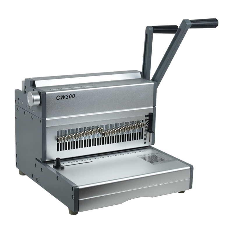 Double wire book binding machine CW300