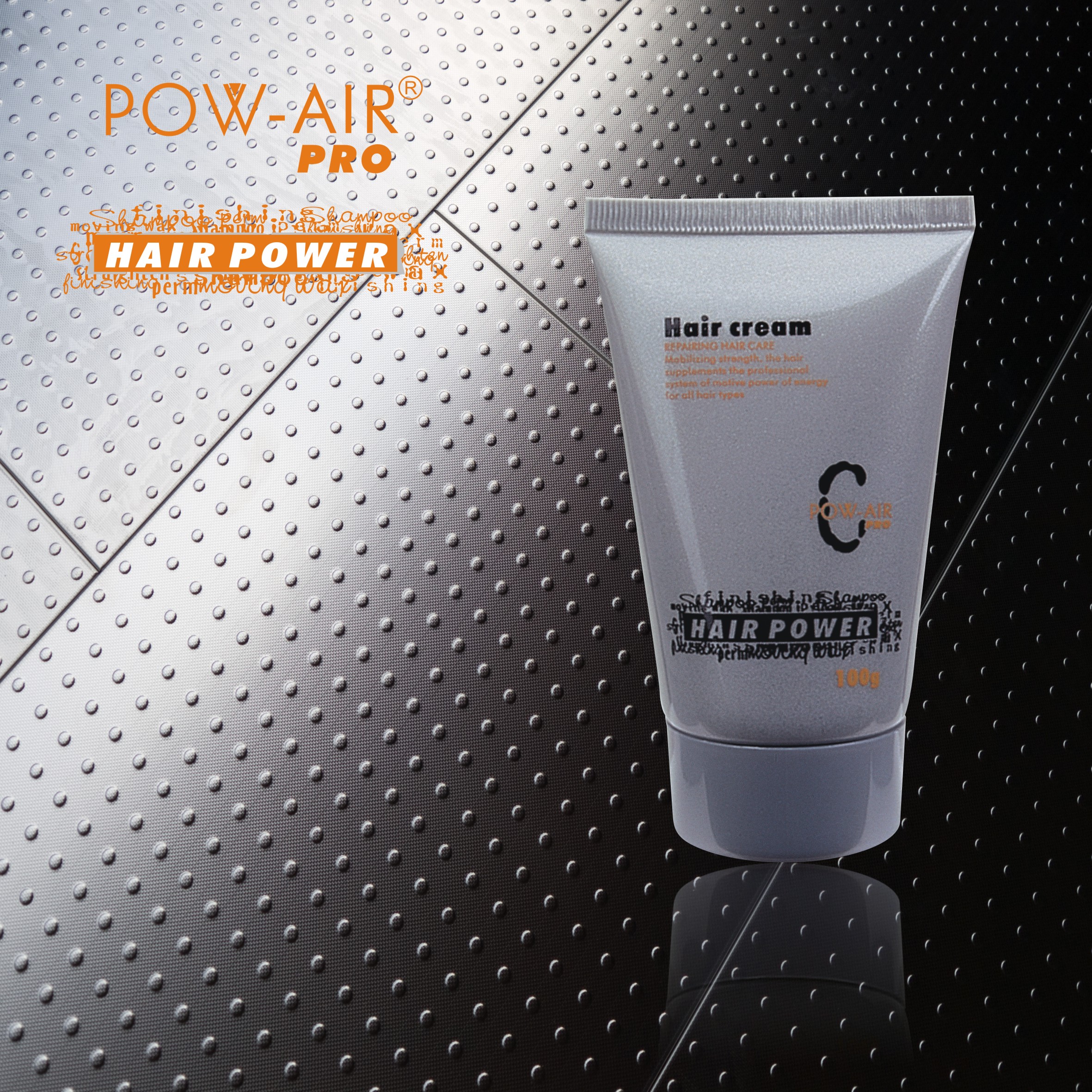POW-AIR Nourishing Hair Cream Curl Power, Frizz-Fighting Nourishing Hair Care Cream Private label OEM welcome leaving-in