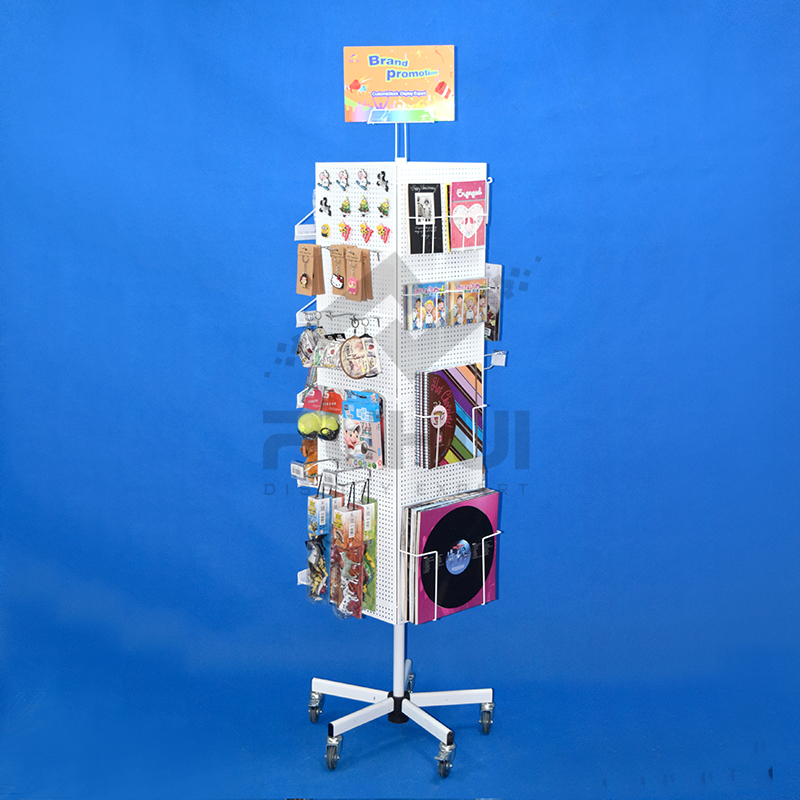 Pegboard display stand