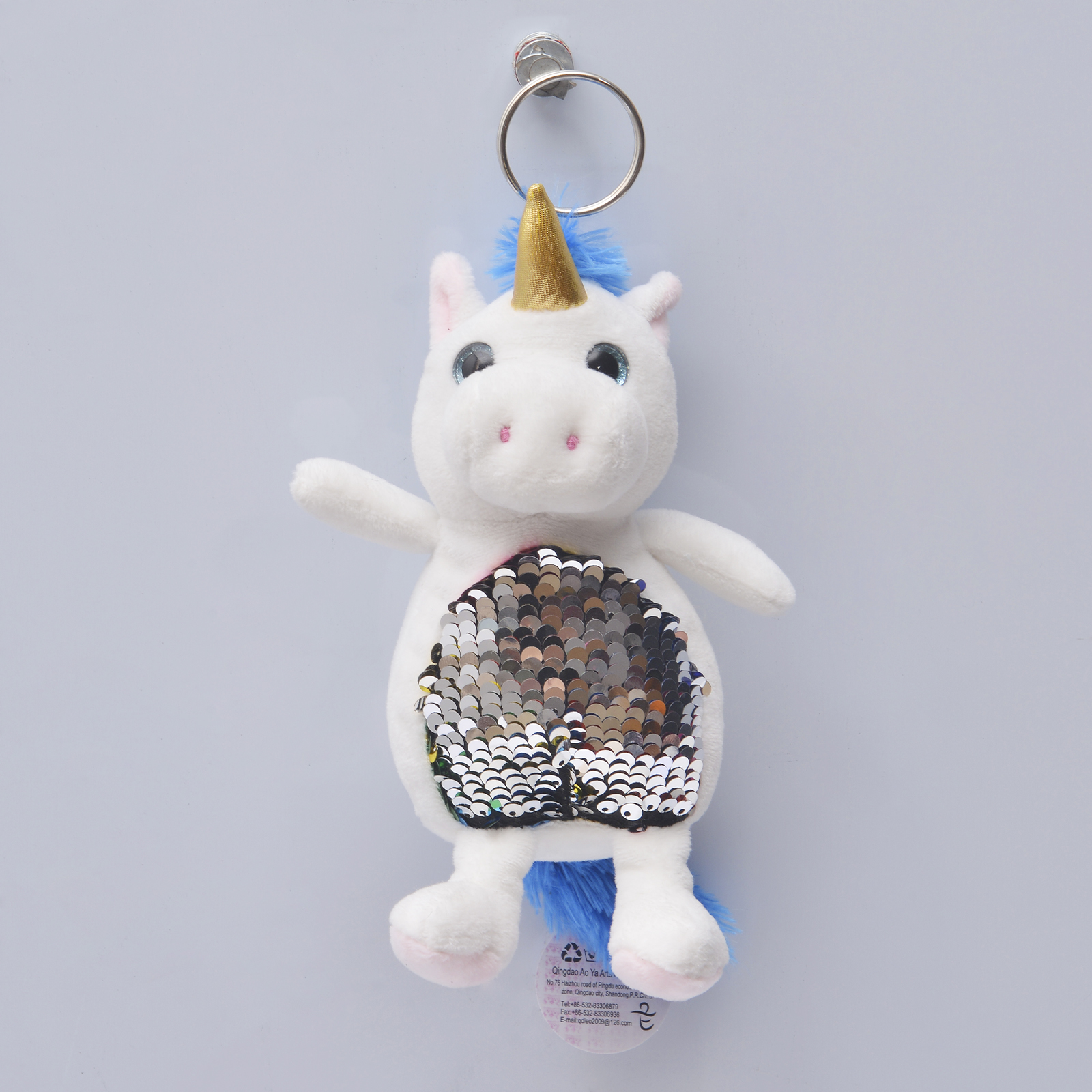 Plush toys with key rings