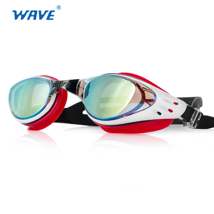 Anti-fog silicone swimming goggles