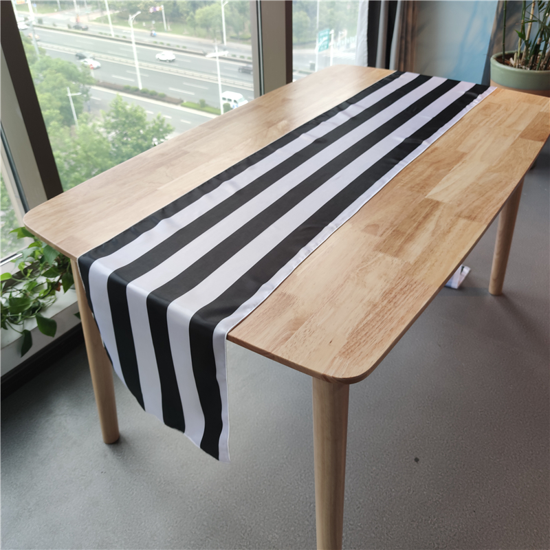 Wholesale Stripe Table Runner for Home Party Decoration