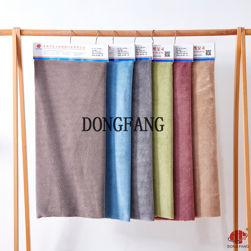 100% polyester jacquard cationic flannel