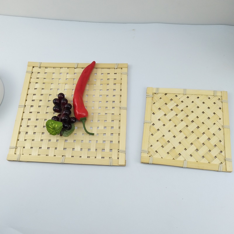 Bamboo coasters Bamboo MATS bamboo steam MATS