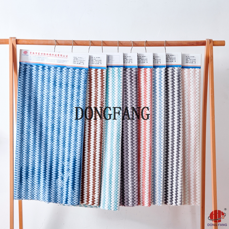 100% polyester jacquard cationic flannel