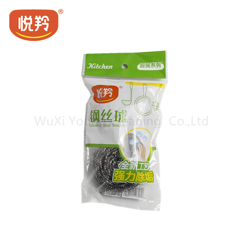 Stainless steel scourer，mesh scourer，scourer，wire