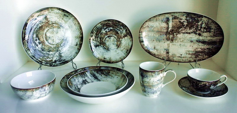Rock dinnerware set