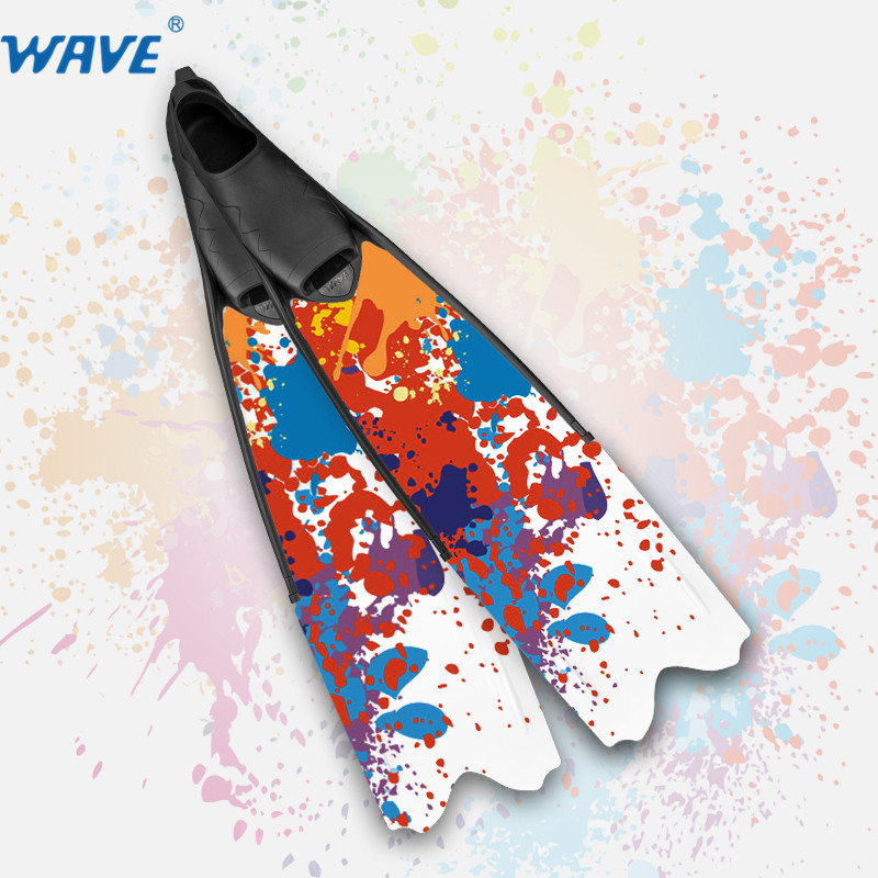 Spearfishing scuba Freediving snorkel long Diving Fins