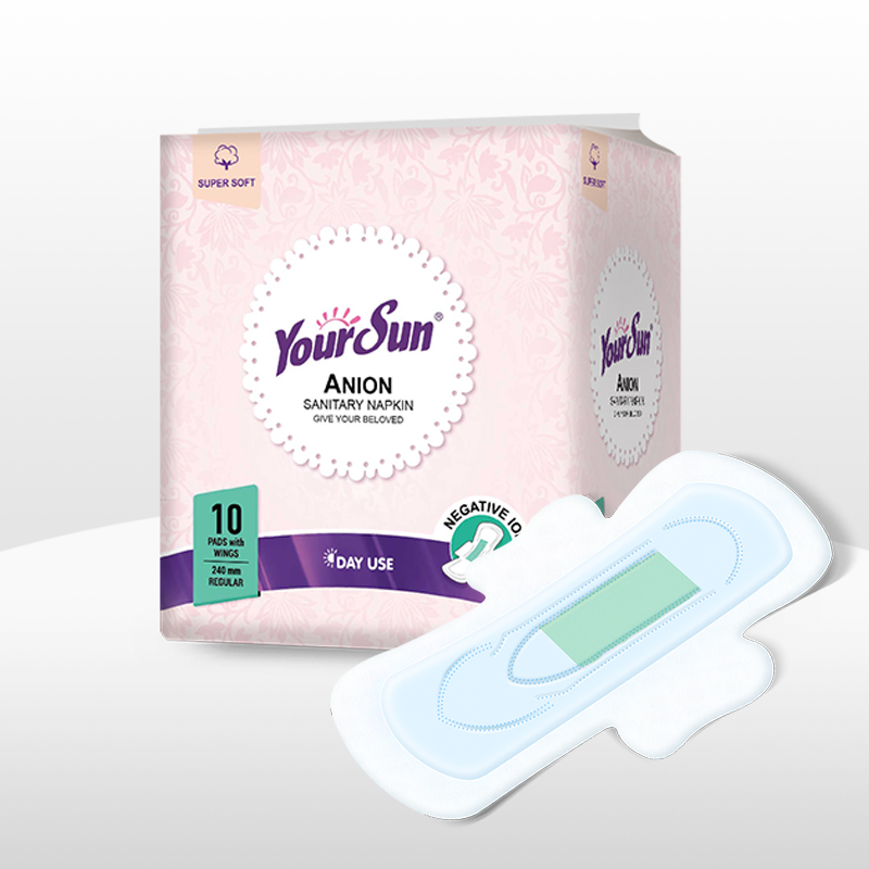 Yoursun Lady Hygiene Ultra-Thin&Super Soft Anion Day Use Sanitary Napkins