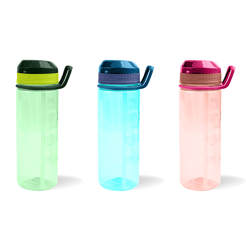 GOX Tritan Water Bottle With Spout BPA free With Straw For Fitness, Outdoor Enthusiasts