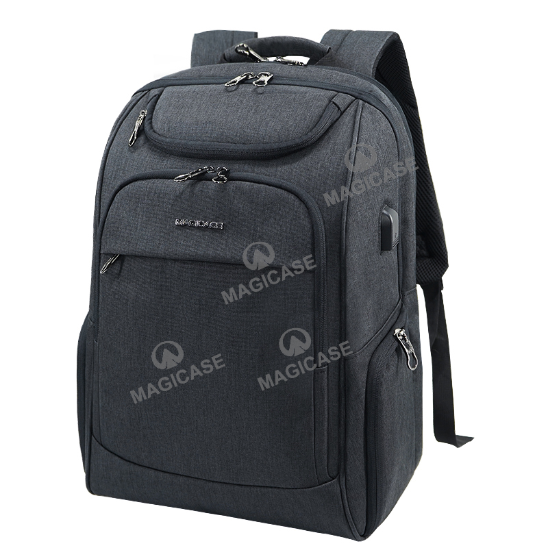 MAGICASE Ultra Light Laptop Backpack 15.6 Inch Computer Backpack Stylish College Backpack Water-repellent Laptop Bag Day pack with USB charging PORT for Work/Travel School/Business/Men/Women