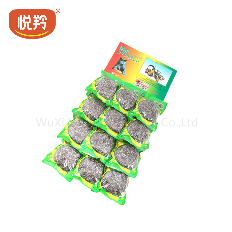 Stainless steel scourer，mesh scourer，scourer，wire