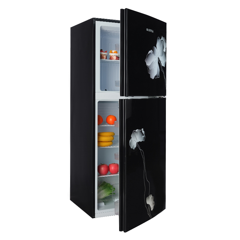 Top Freezer Glass Door Refrigerator