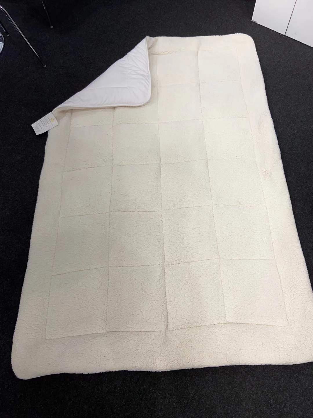 Sherpa fleece quilt