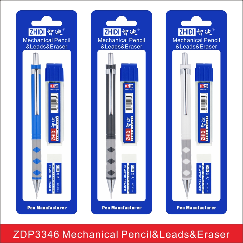 Mechanical Pencil+lead+eraser