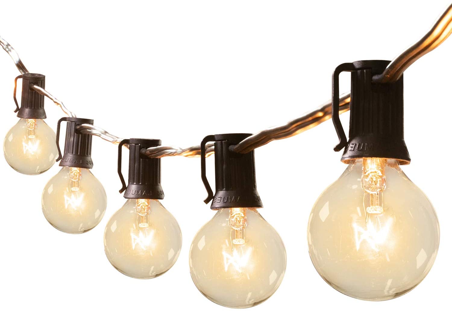 G40 e27 string light Christmas incandescent garden light for decoration UL certification