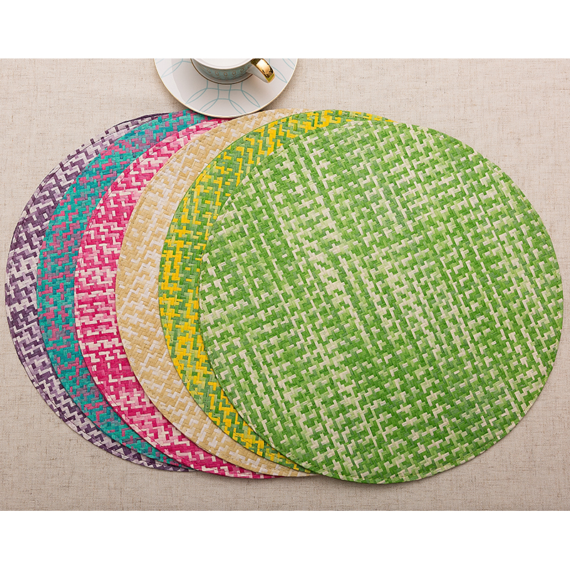 Paper placmat colourful