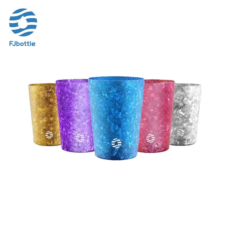 FJBOTTLE 400ml / 14oz Tumbler Titanium Tumbler Titanium Cup Titanium Flask Insulated Tumbler Coffee Cup