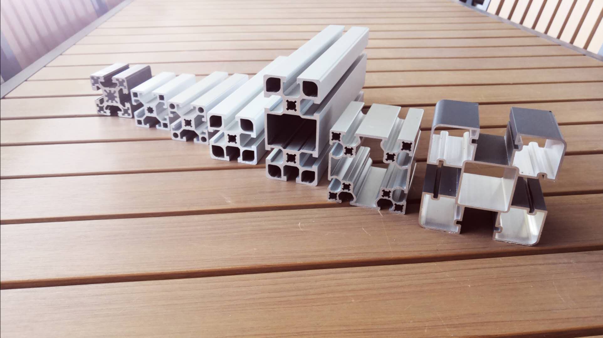 Aluminum automation profiles