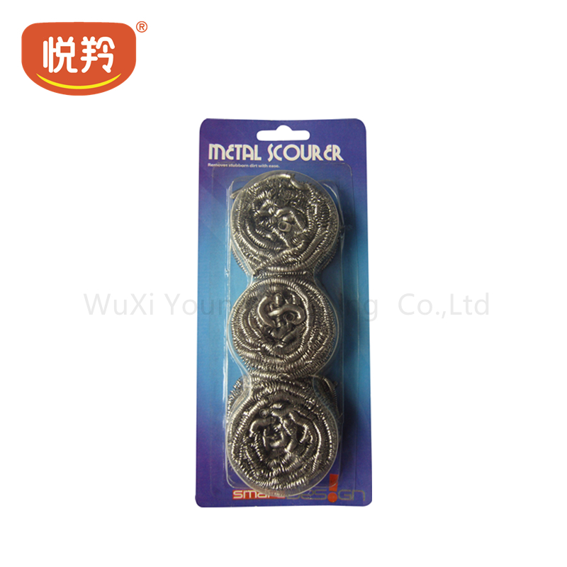 Stainless steel scourer，mesh scourer，scourer，wire