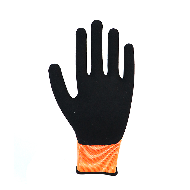 Glove Sandy-13g Polyester Shell Nitrile Coated, Sandy Finish