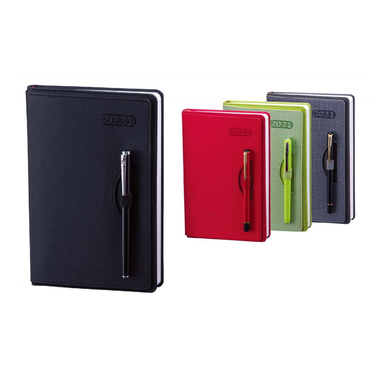 Office stationery classic multifunctional A5 diary hard cover notebook