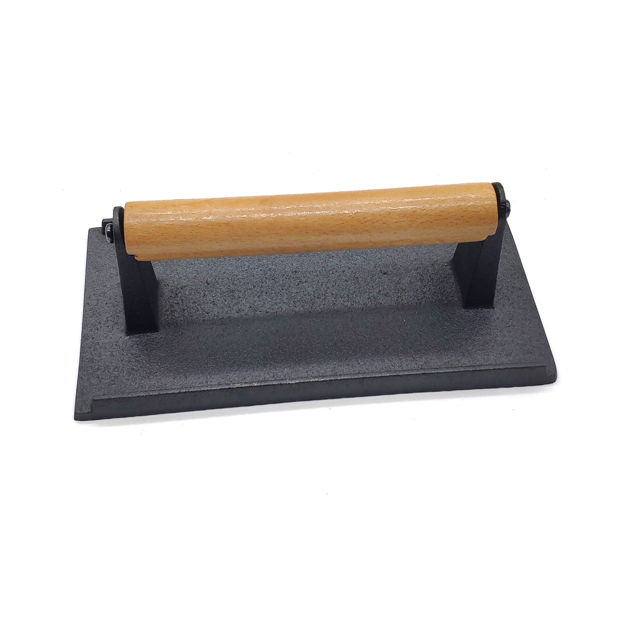 Cast iron bacon press, meat press