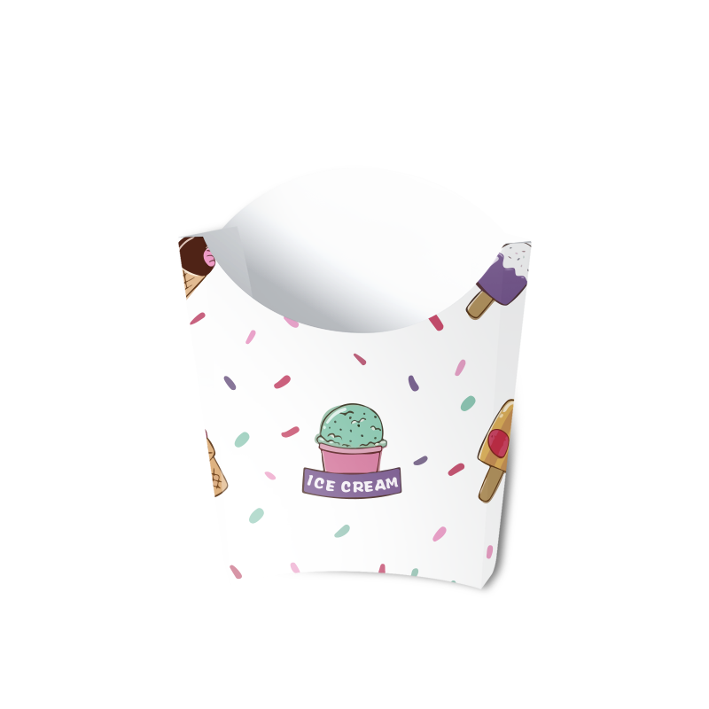 Summer Party Supplies Paper fries box