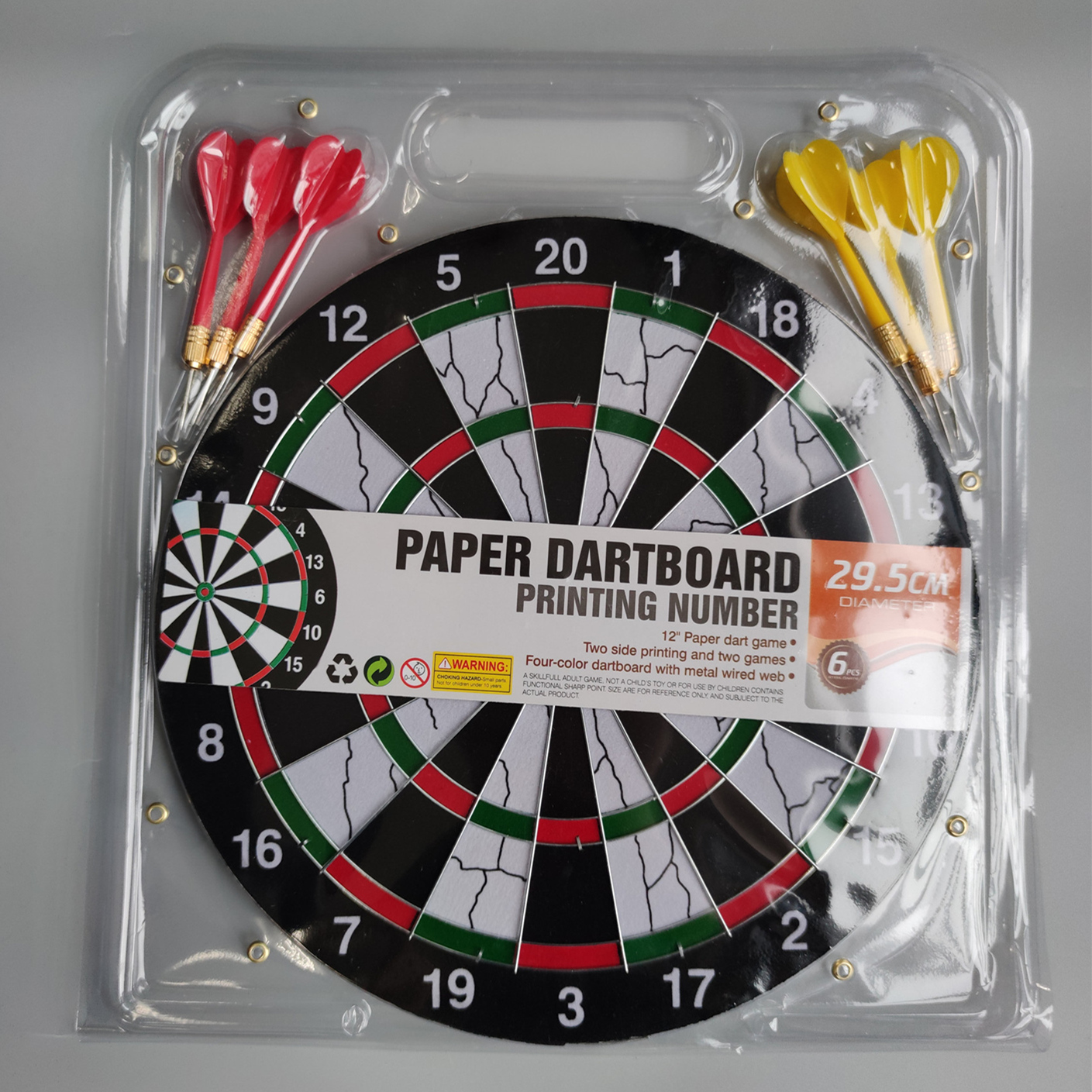 Cheap hot sale paper dartboard