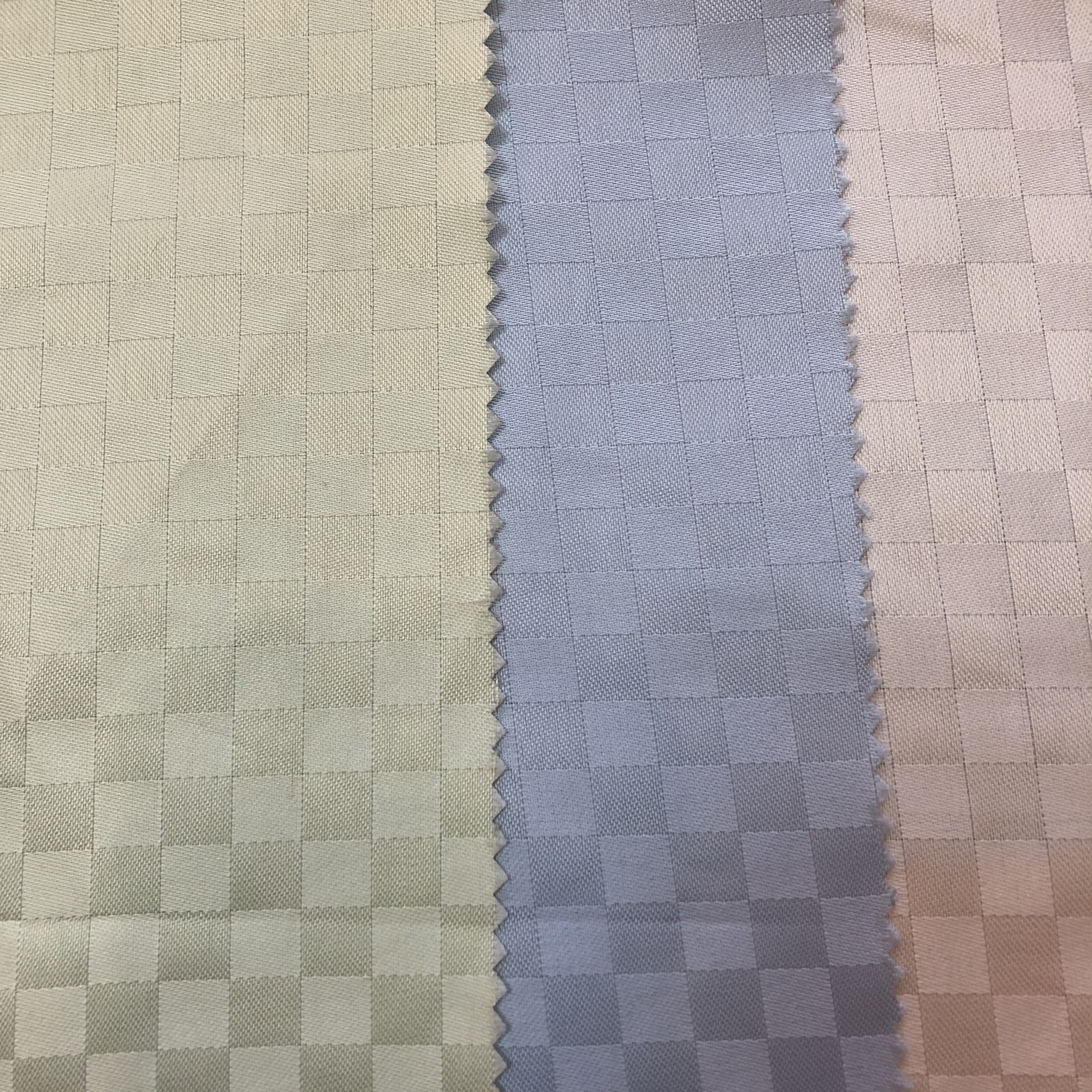 100%polyester microfiber gemetrical jacquard fabric