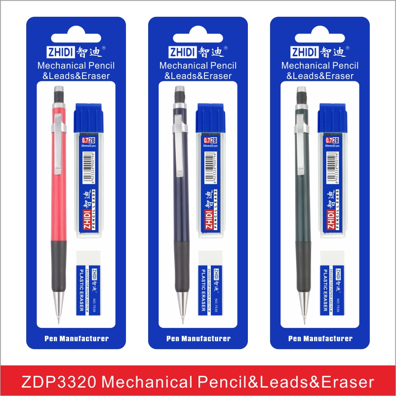 Mechanical Pencil+lead+eraser