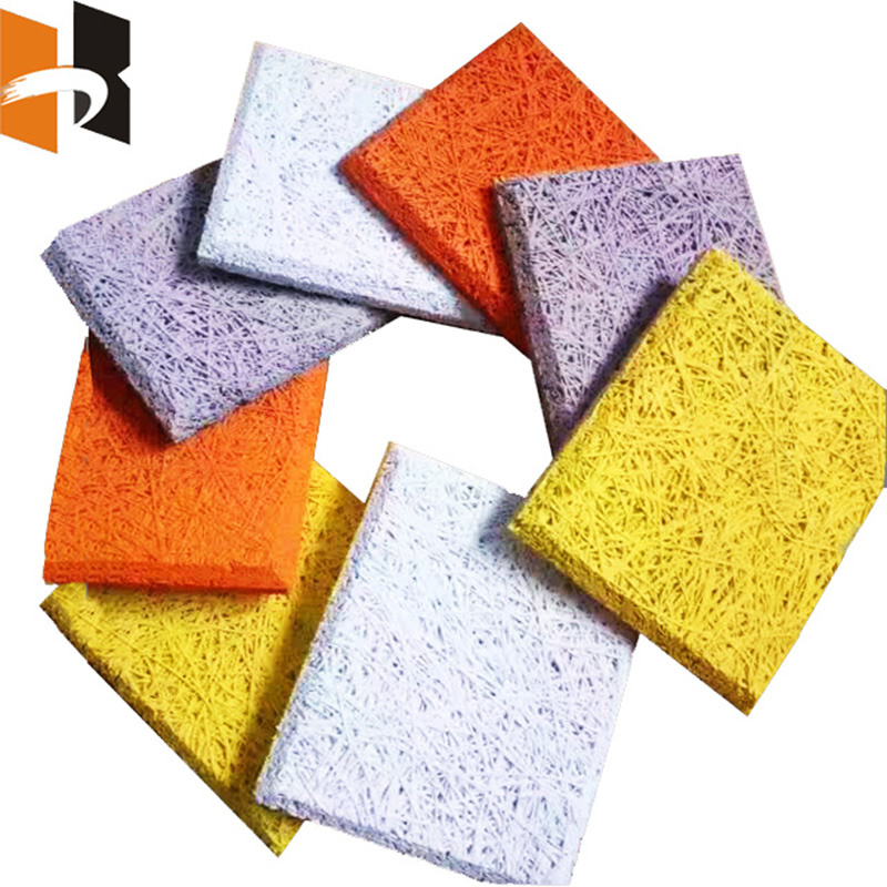 Wood Wool Acoustic Panel Soundproof